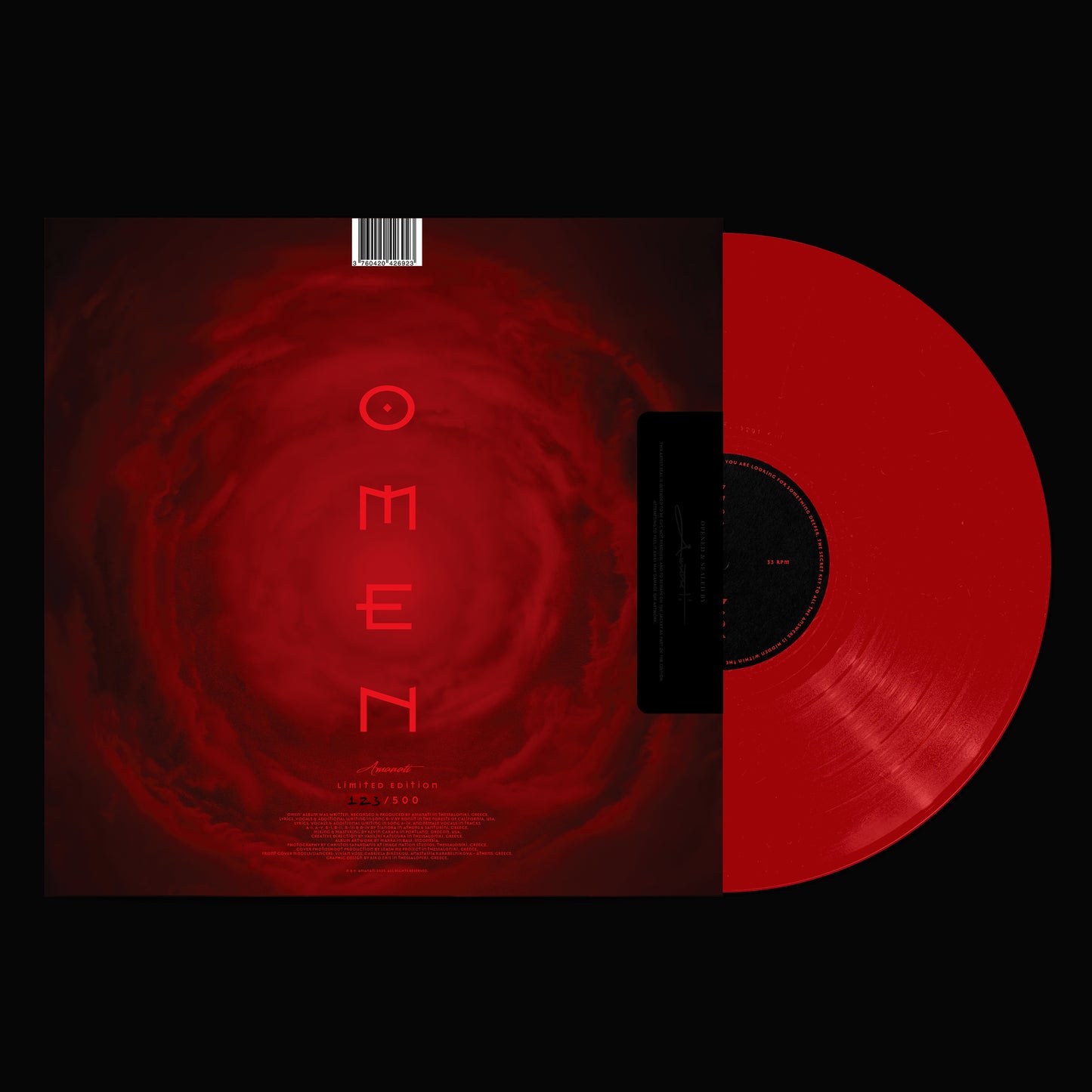 Omen — SHADOWS EDITION 12" Vinyl (44 Copies Worldwide)