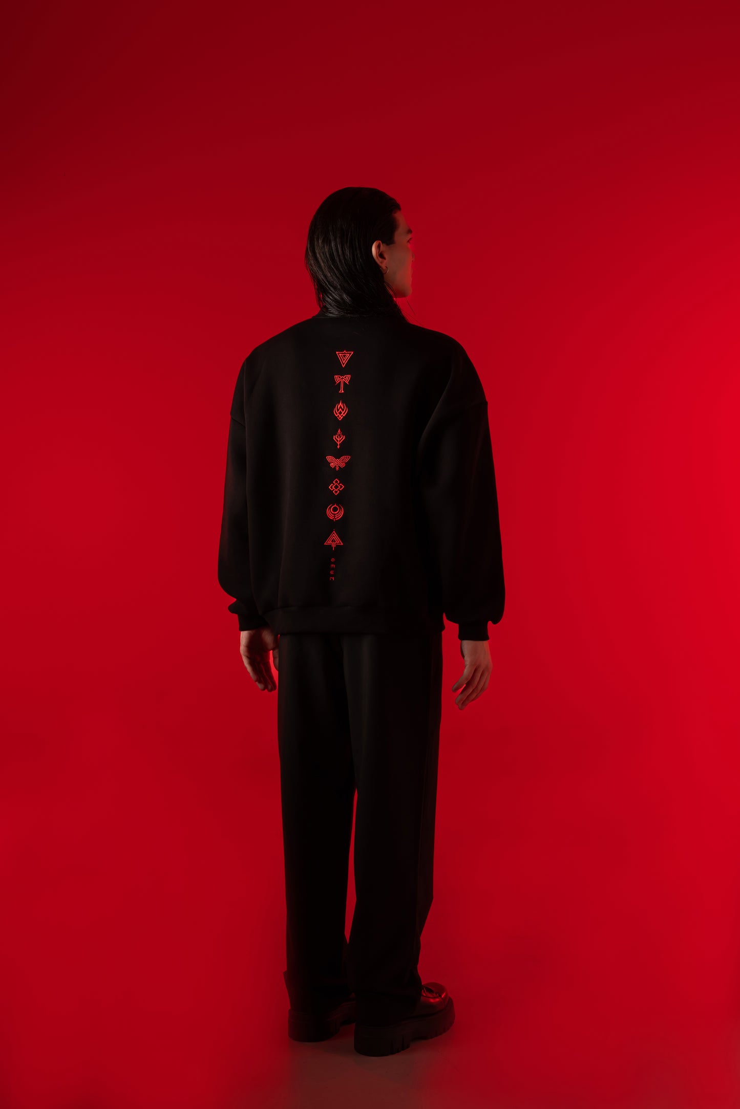 Oversized Sweatshirt — Omen Sigils (Limited Edition) | Pre-Order