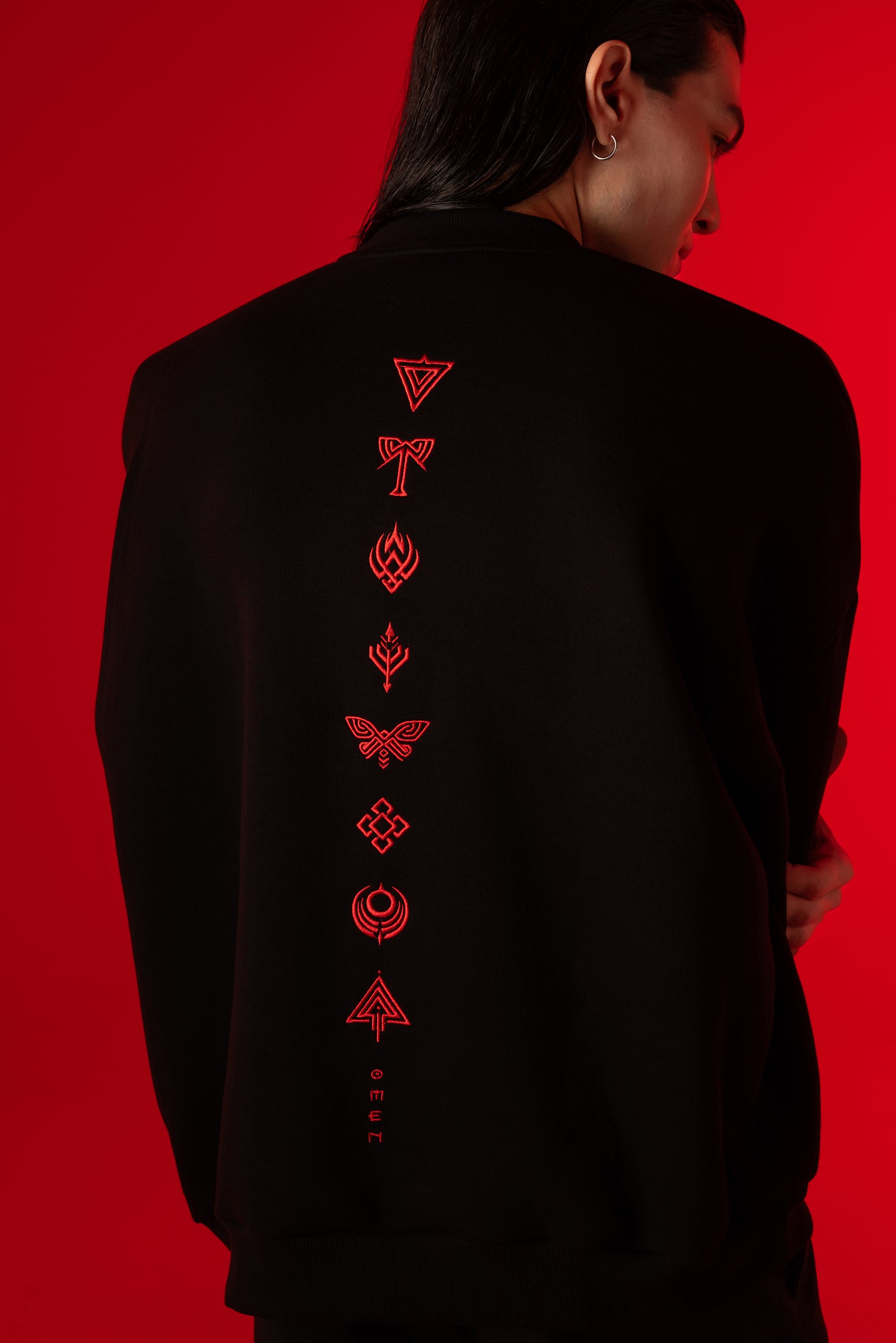 Oversized Sweatshirt — Omen Sigils (Limited Edition) | Pre-Order
