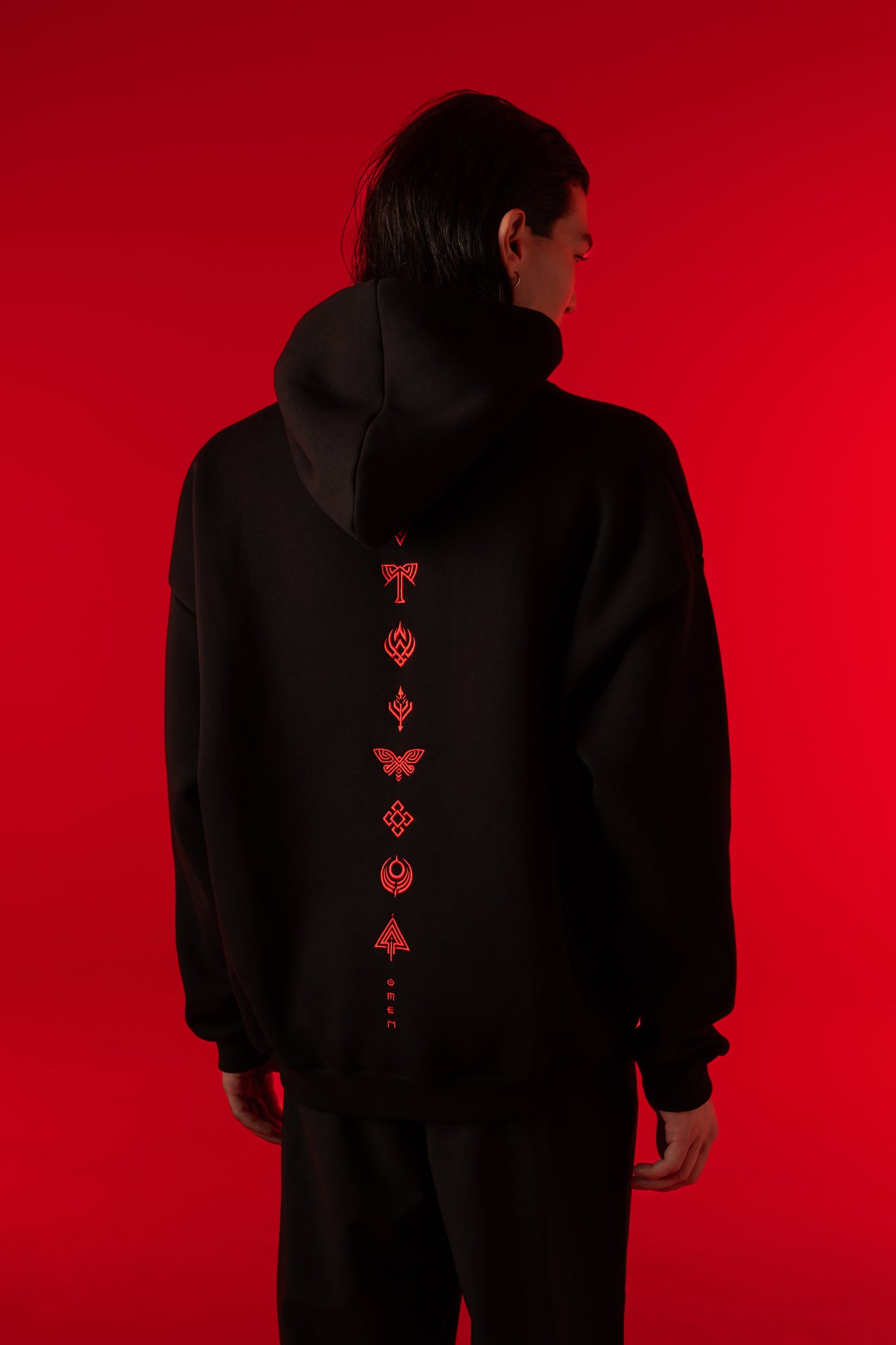 Oversized Hoodie — Omen Sigils (Limited Edition) | Pre-Order