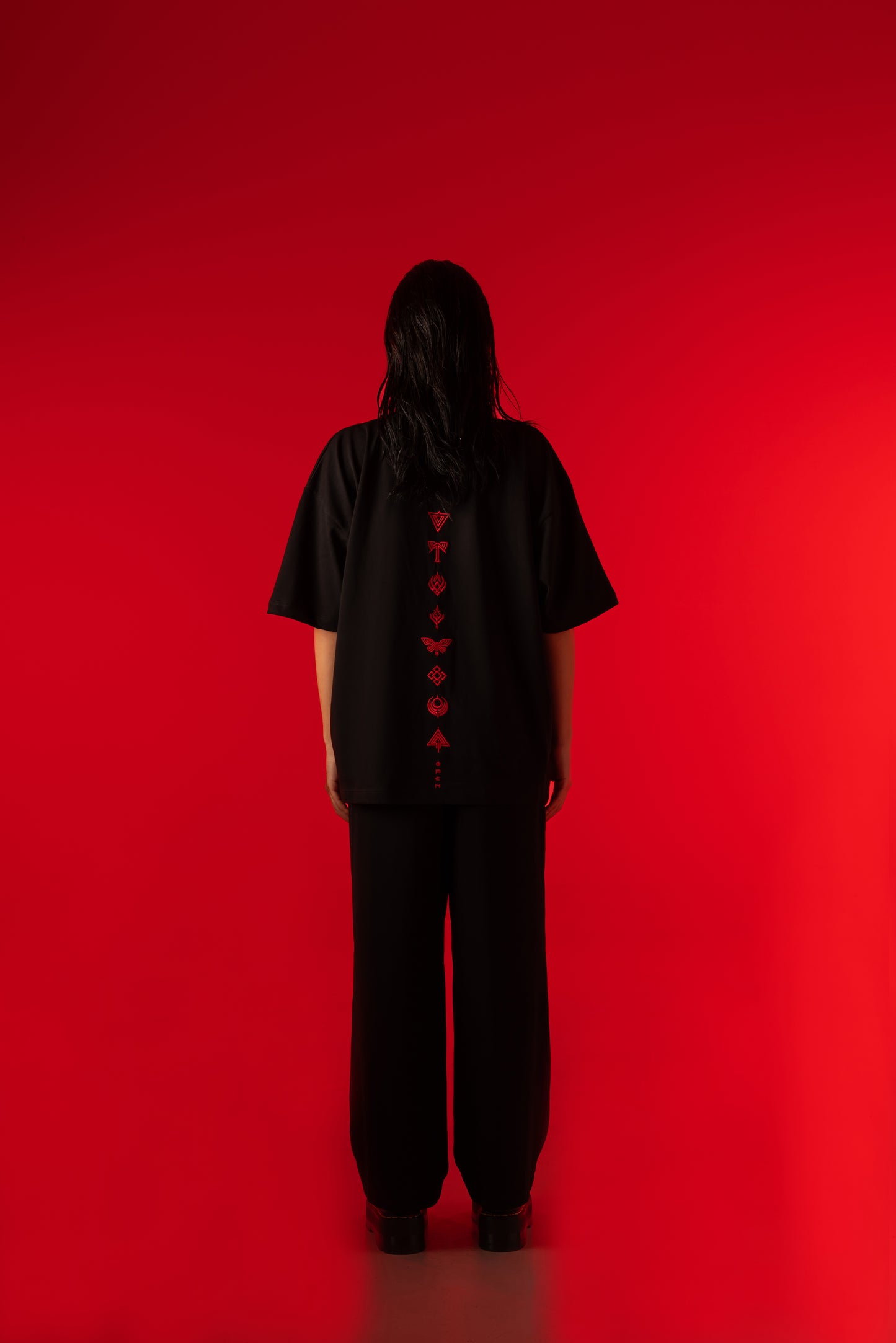 Oversized T-Shirt — Omen Sigils (Limited Edition) | Pre-Order