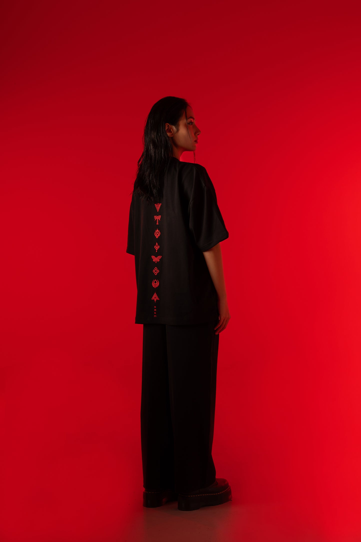 Oversized T-Shirt — Omen Sigils (Limited Edition) | Pre-Order