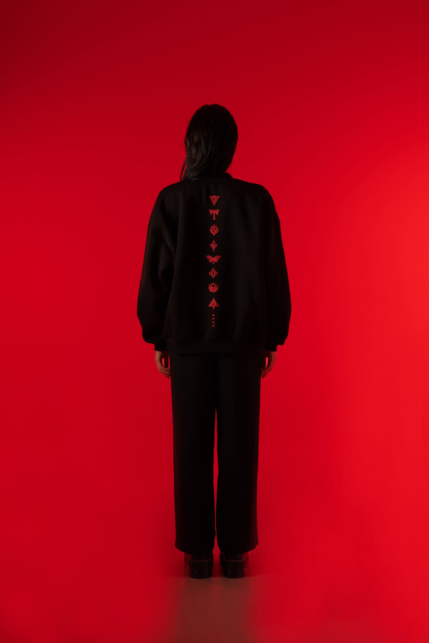 Oversized Sweatshirt — Omen Sigils (Limited Edition) | Pre-Order