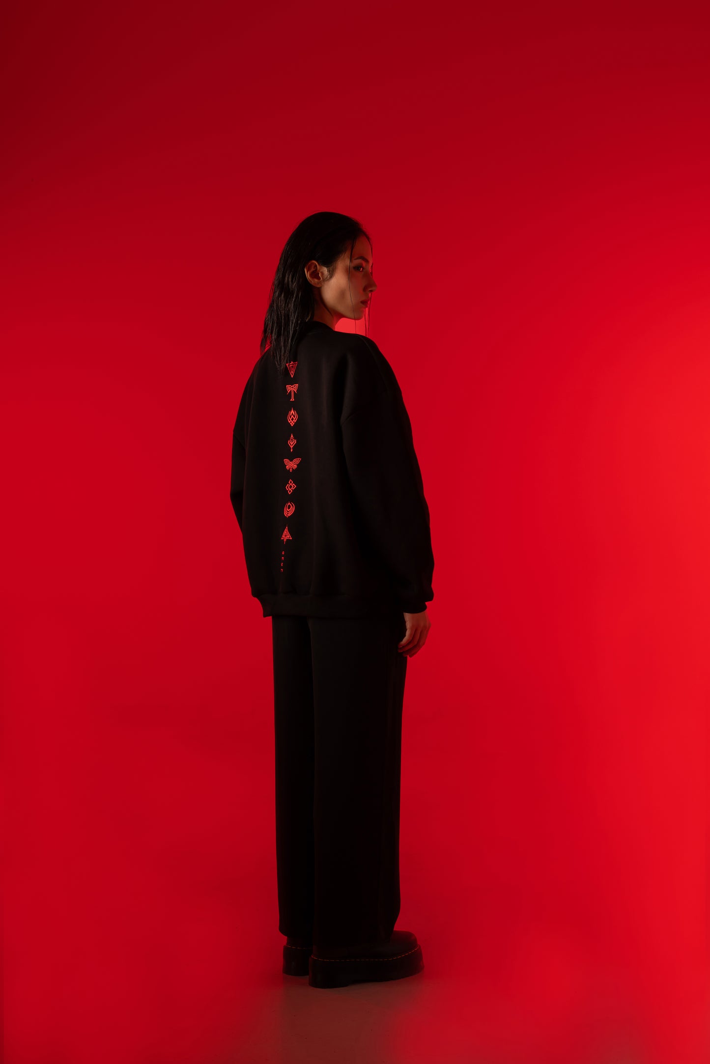 Oversized Sweatshirt — Omen Sigils (Limited Edition) | Pre-Order