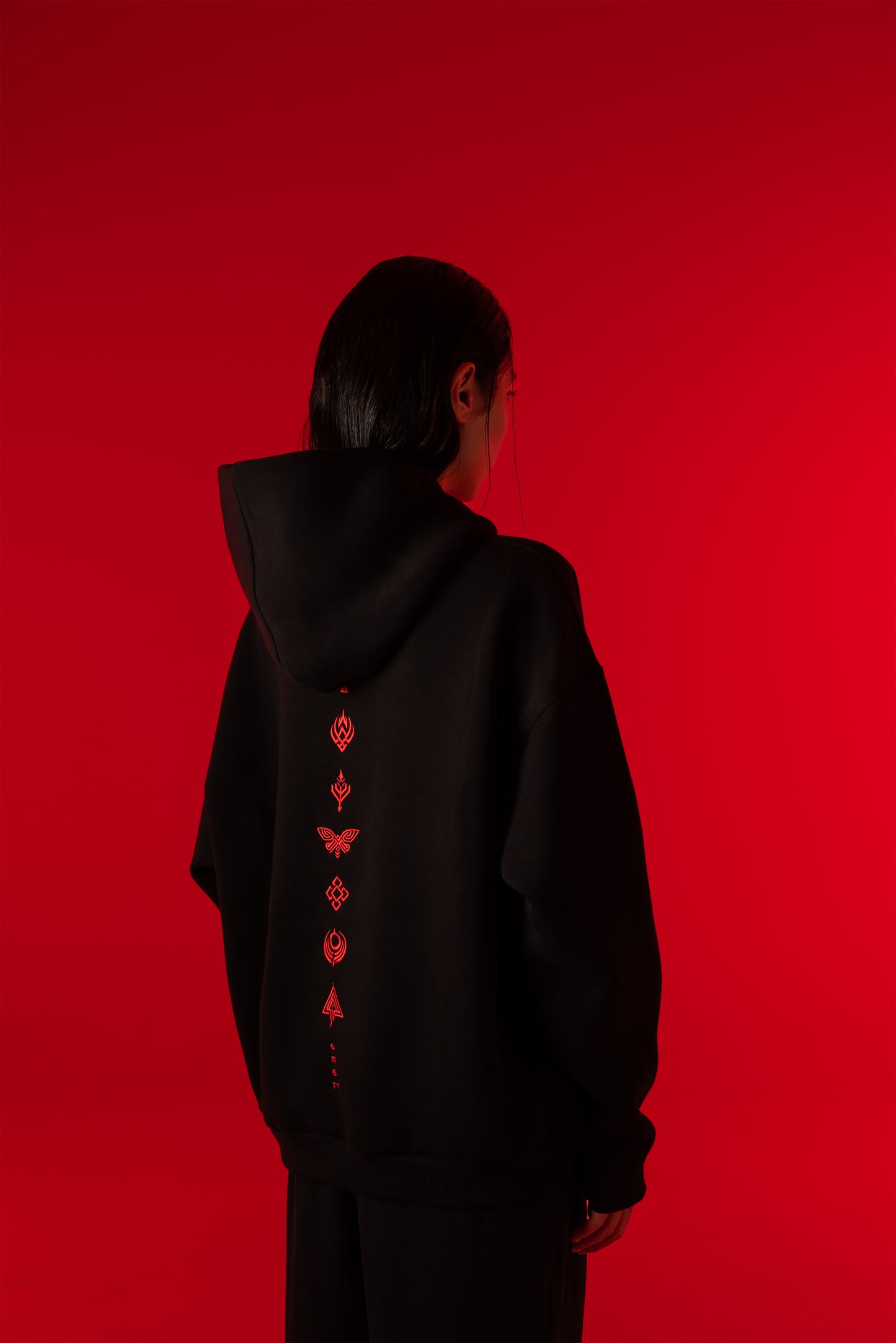 Oversized Hoodie — Omen Sigils (Limited Edition) | Pre-Order