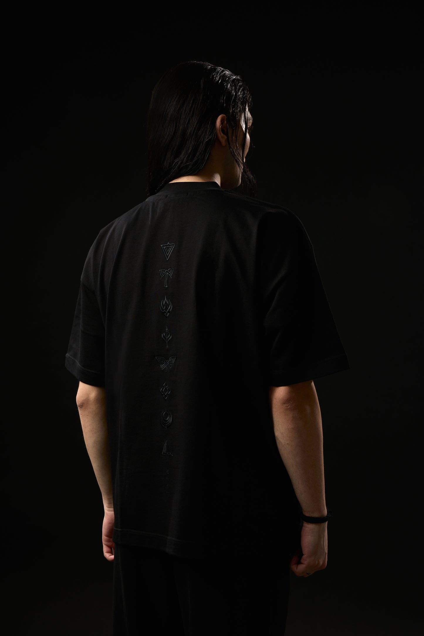 Oversized T-Shirt — Omen Sigils (Shadows Edition)