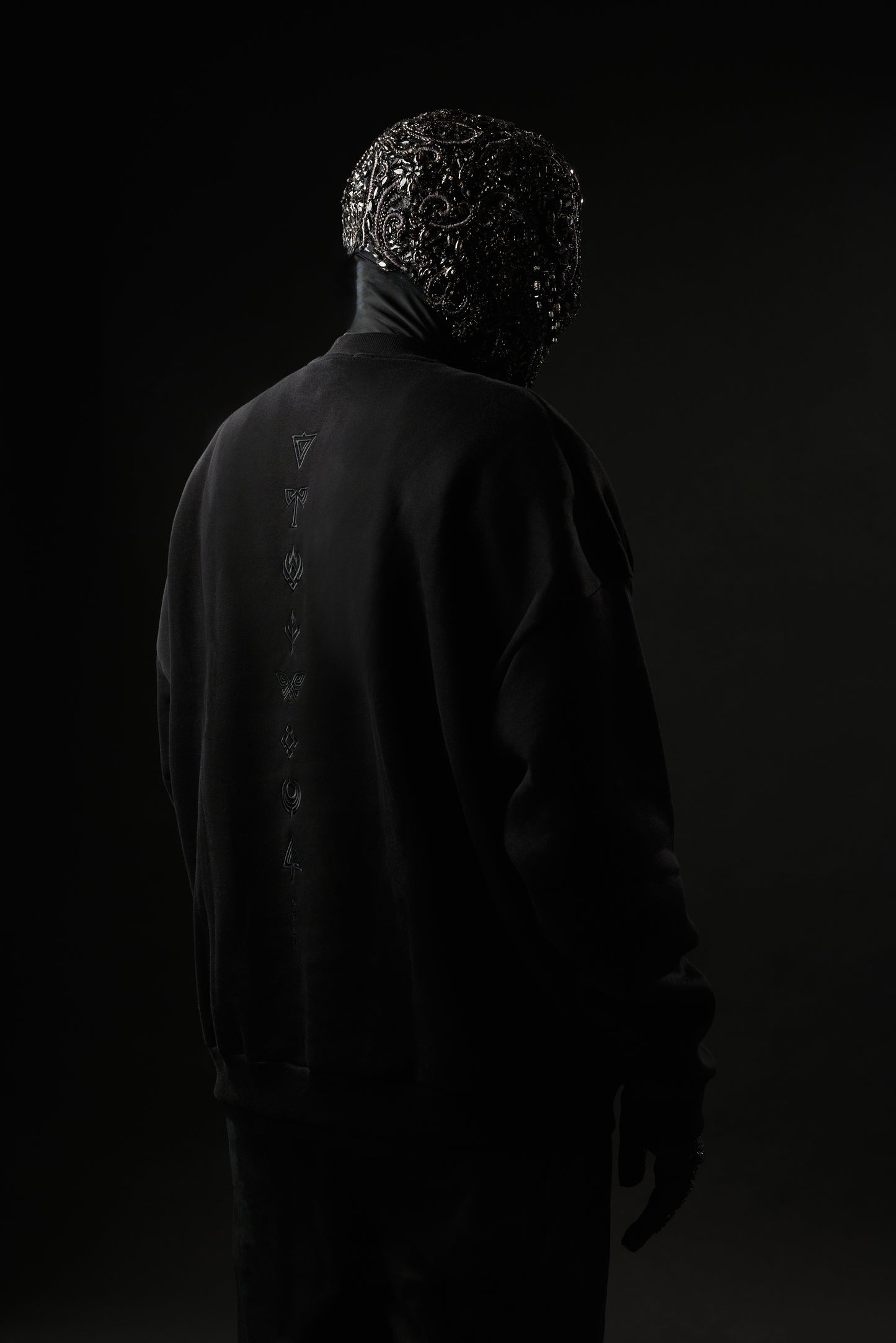 Oversized Sweatshirt — Omen Sigils (Shadows Edition)
