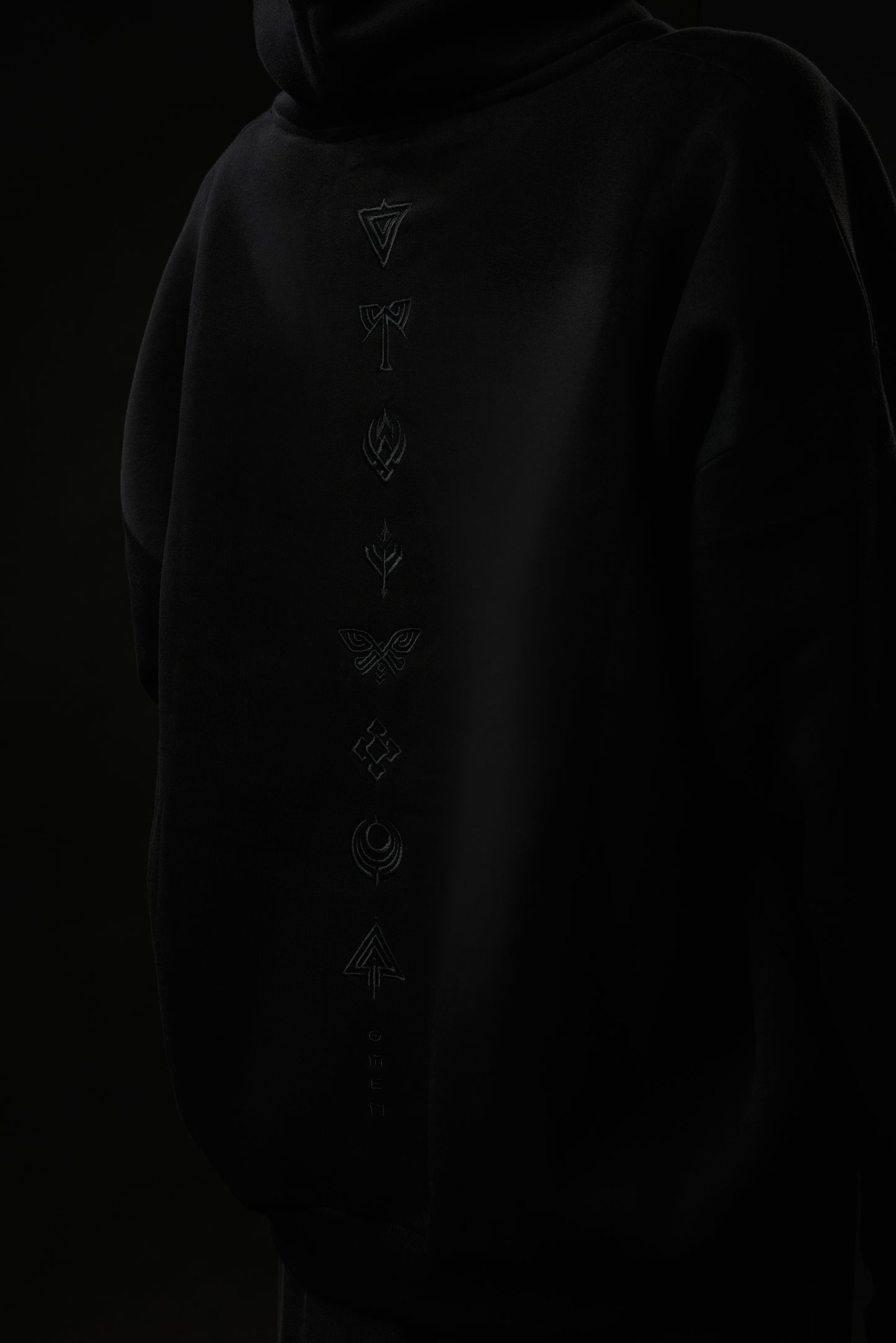 Oversized Hoodie — Omen Sigils (Shadows Edition)