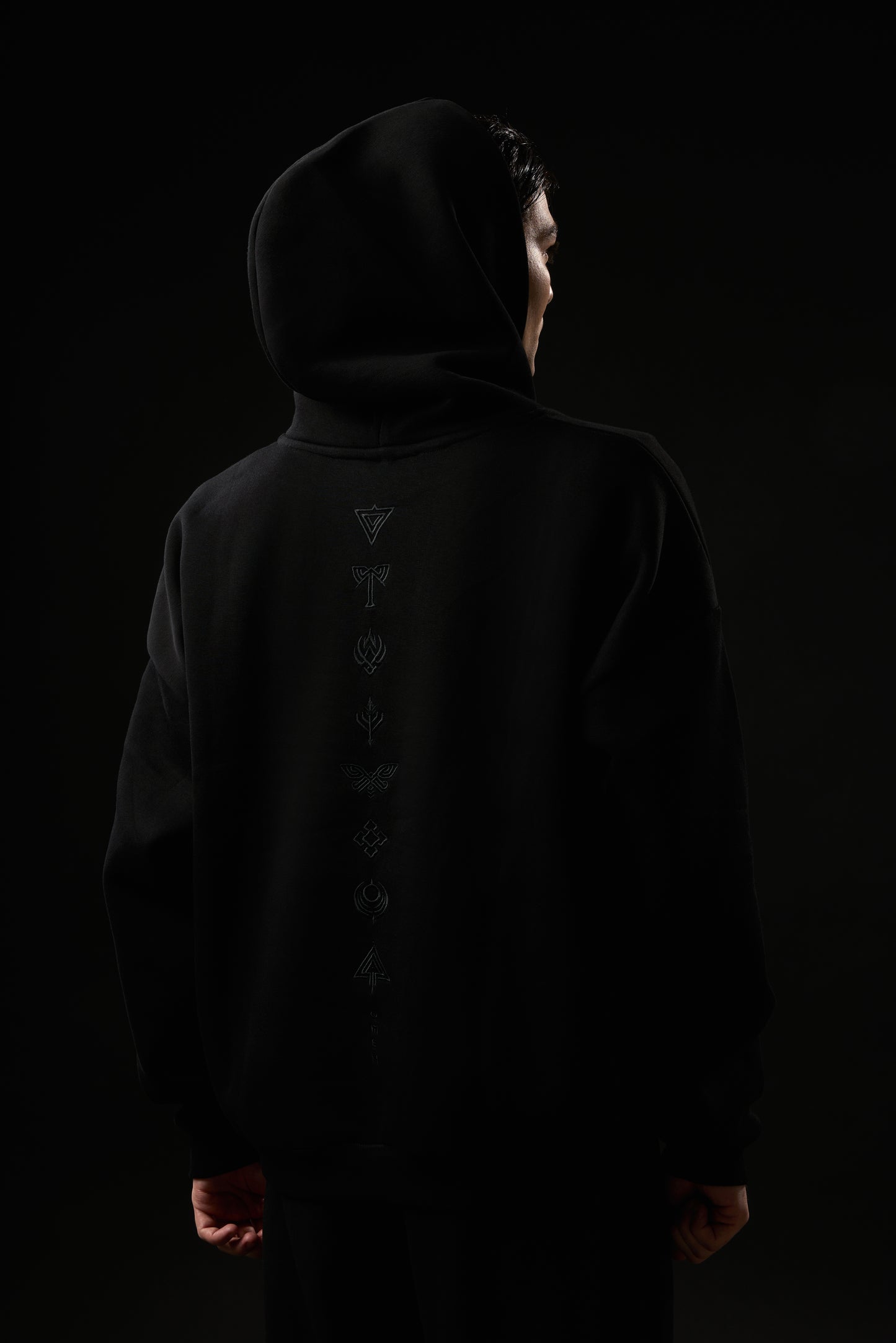 Oversized Hoodie — Omen Sigils (Shadows Edition)