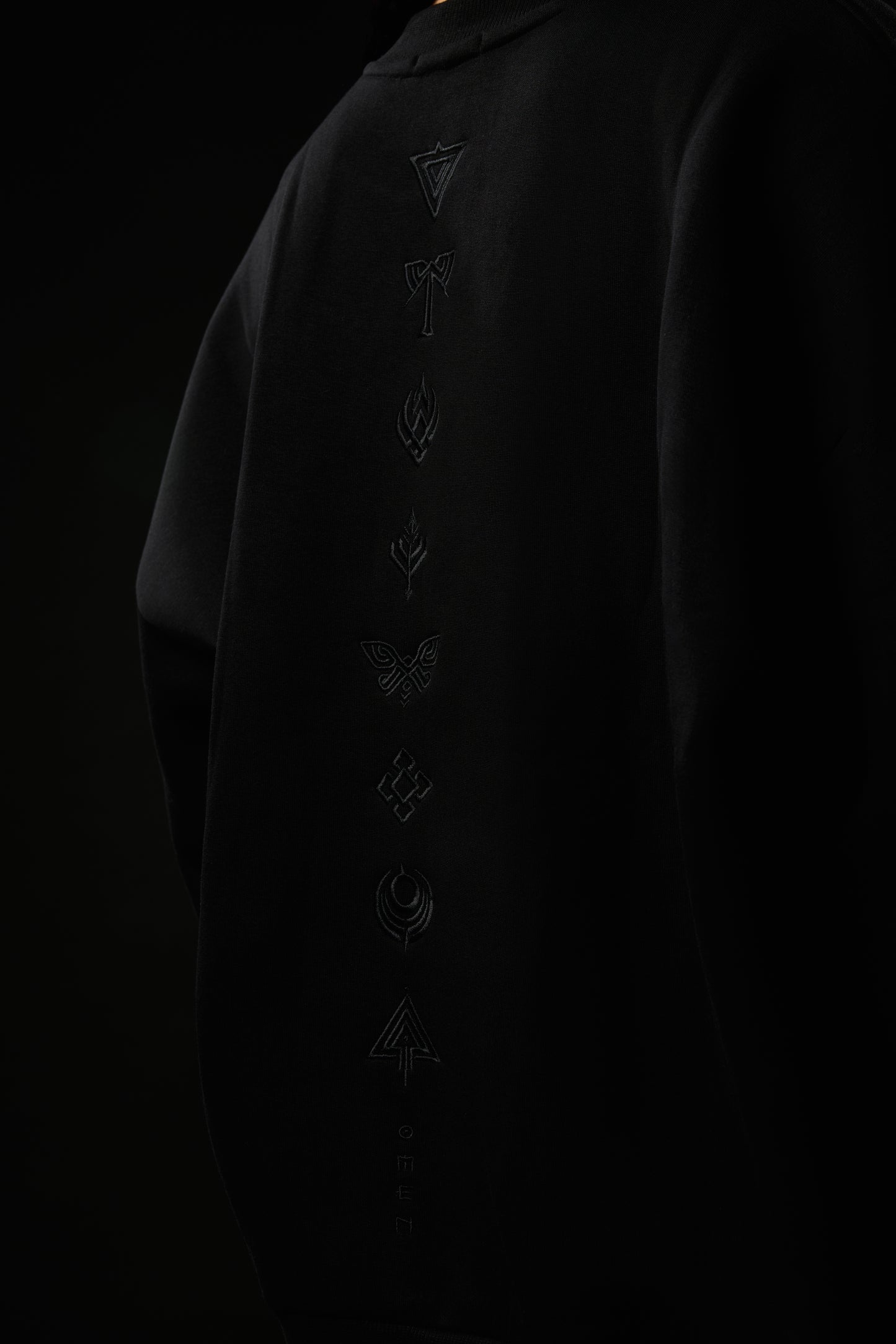 Oversized Sweatshirt — Omen Sigils (Shadows Edition)