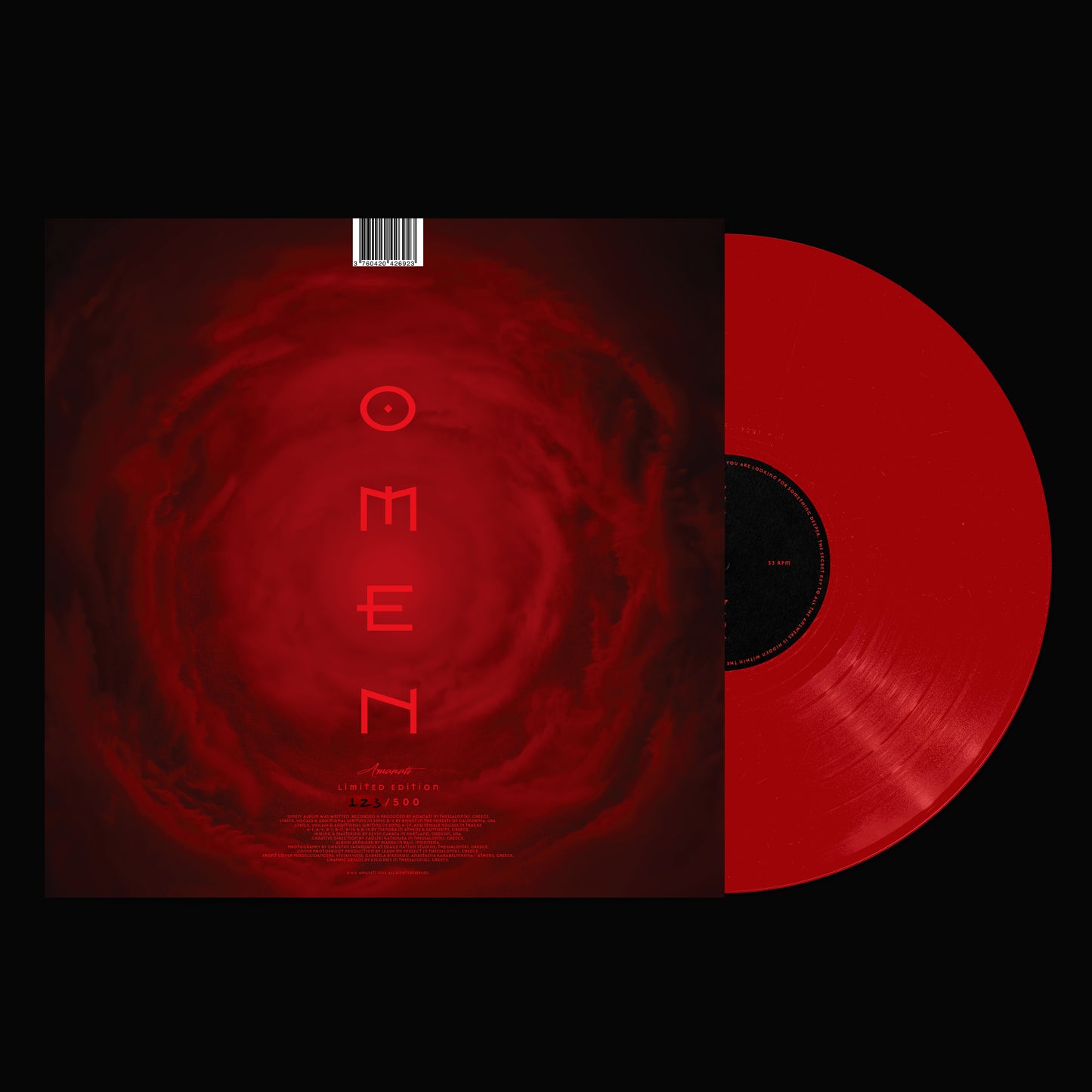 Omen — SIGNED Limited Edition 12" Vinyl (100 Copies Worldwide) | Pre-Order