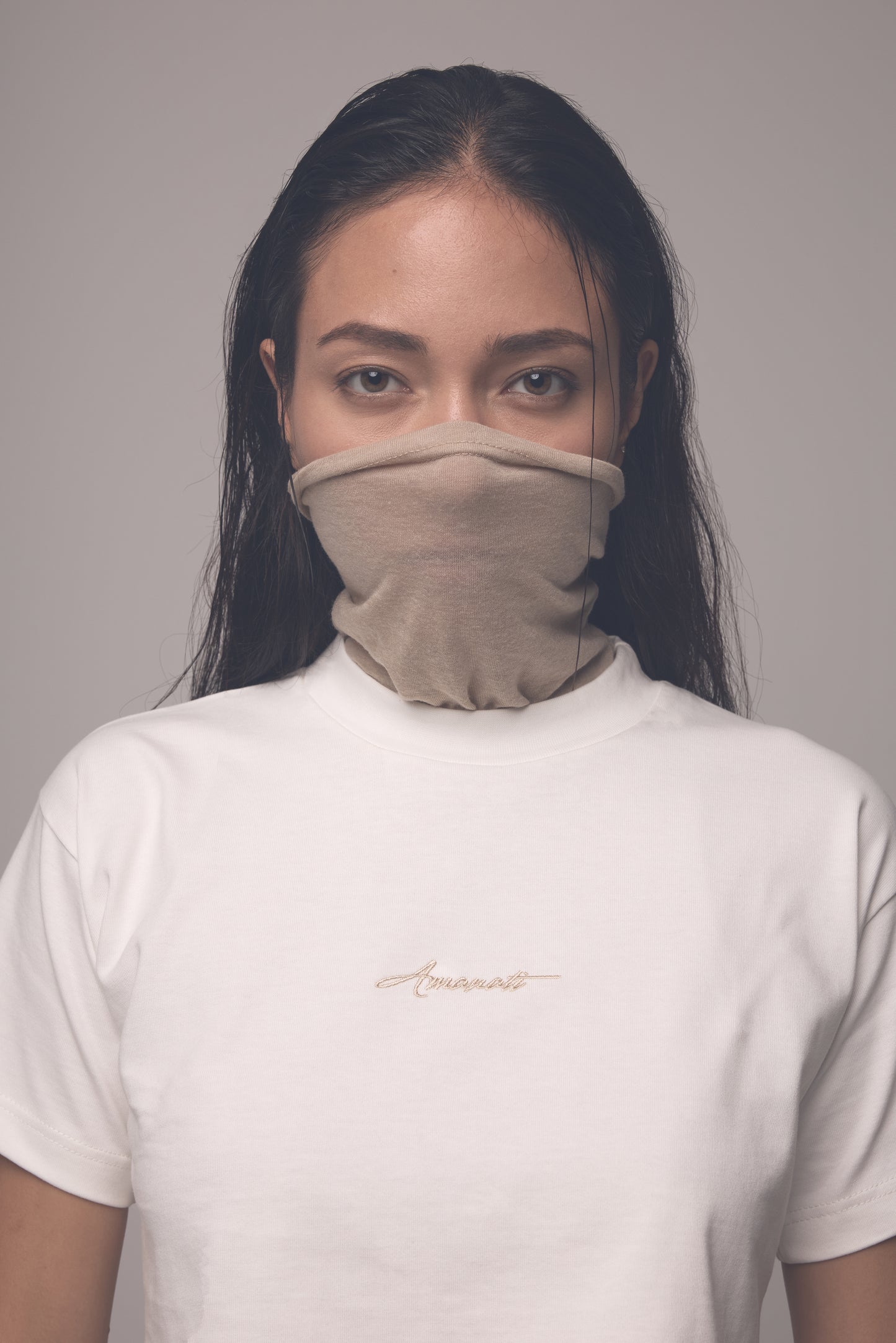 Regular Fit Cropped T-Shirt — Omen Sigils SS26 — Off White