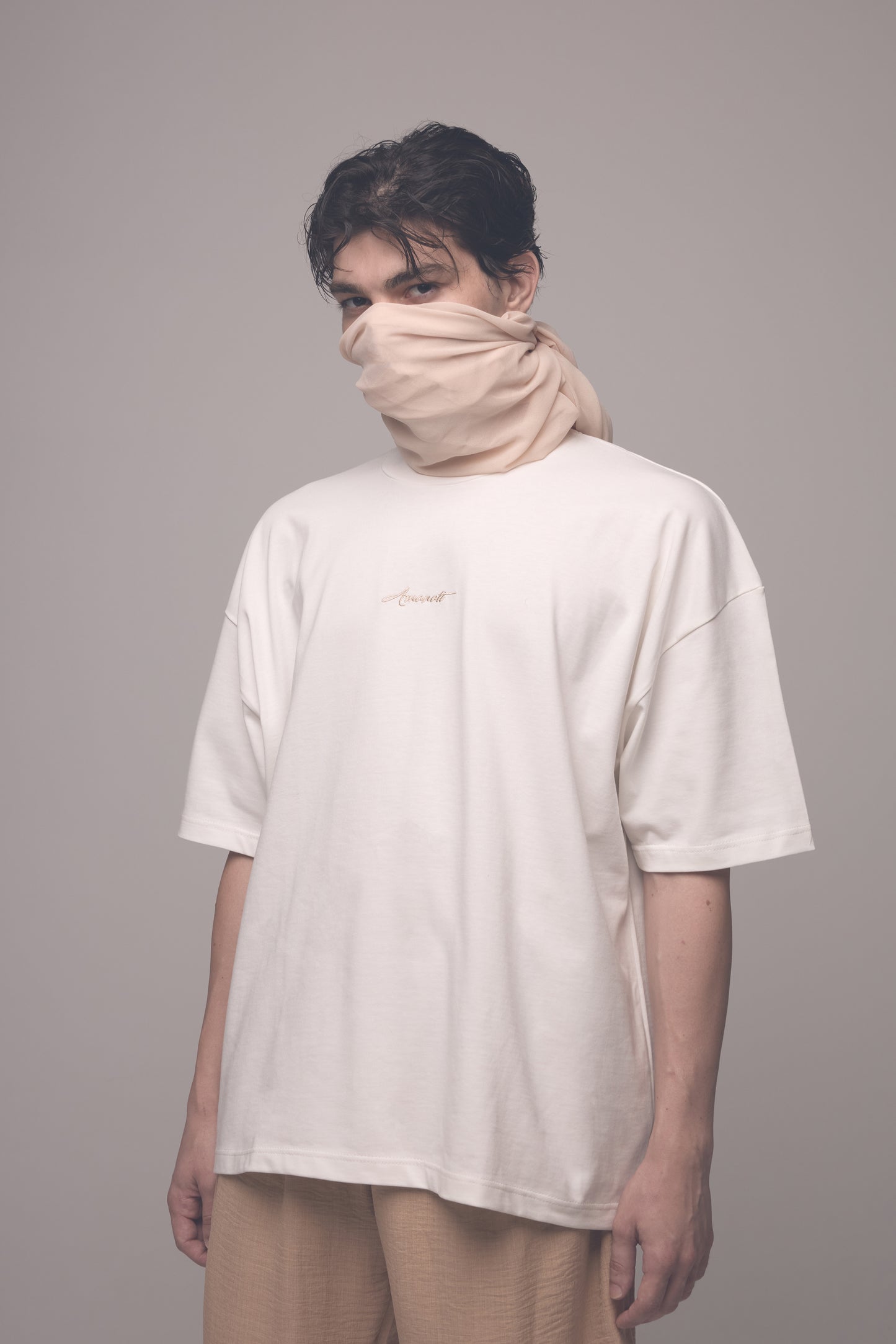 Oversized T-Shirt — Omen Sigils SS26 — Off White