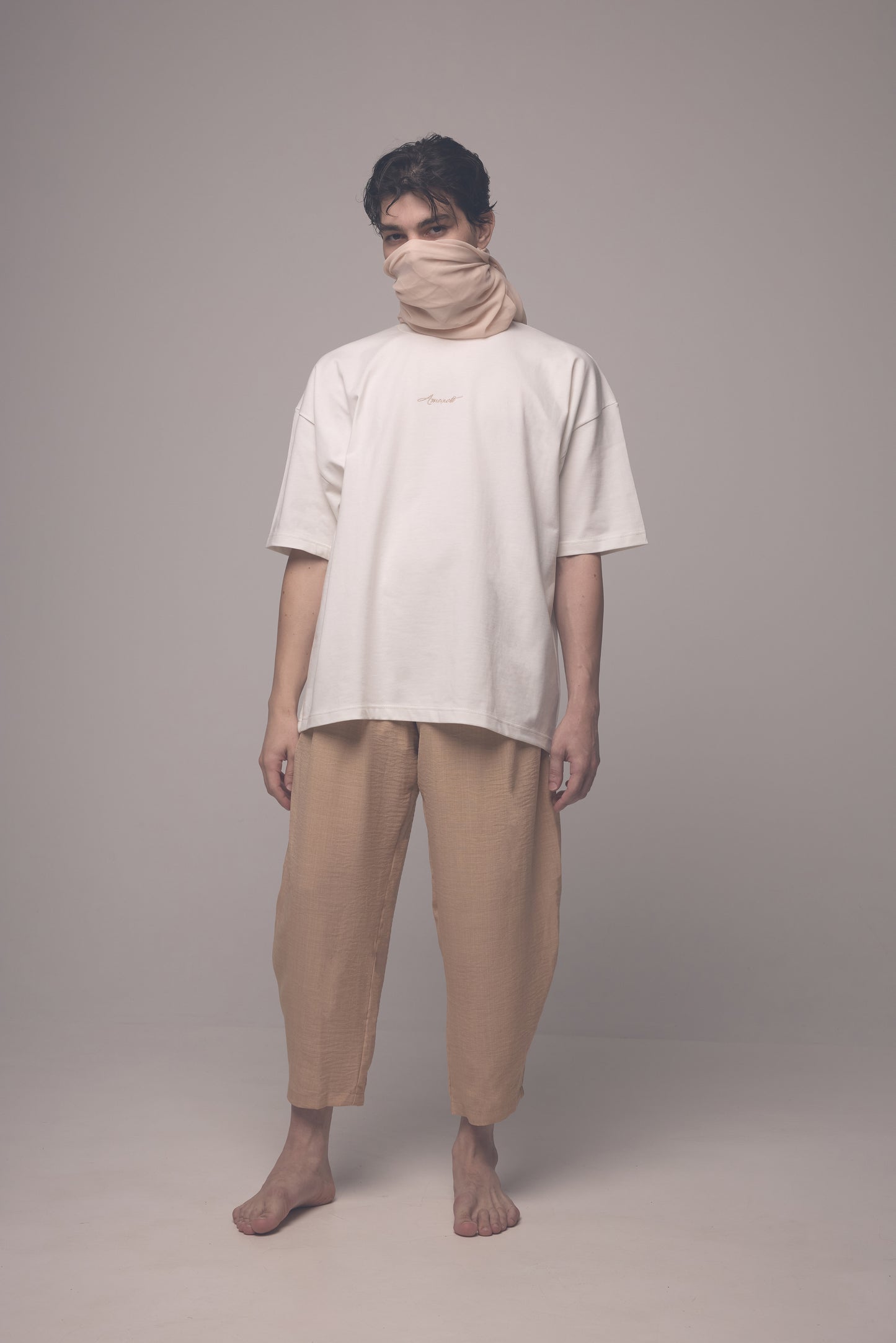 Oversized T-Shirt — Omen Sigils SS26 — Off White