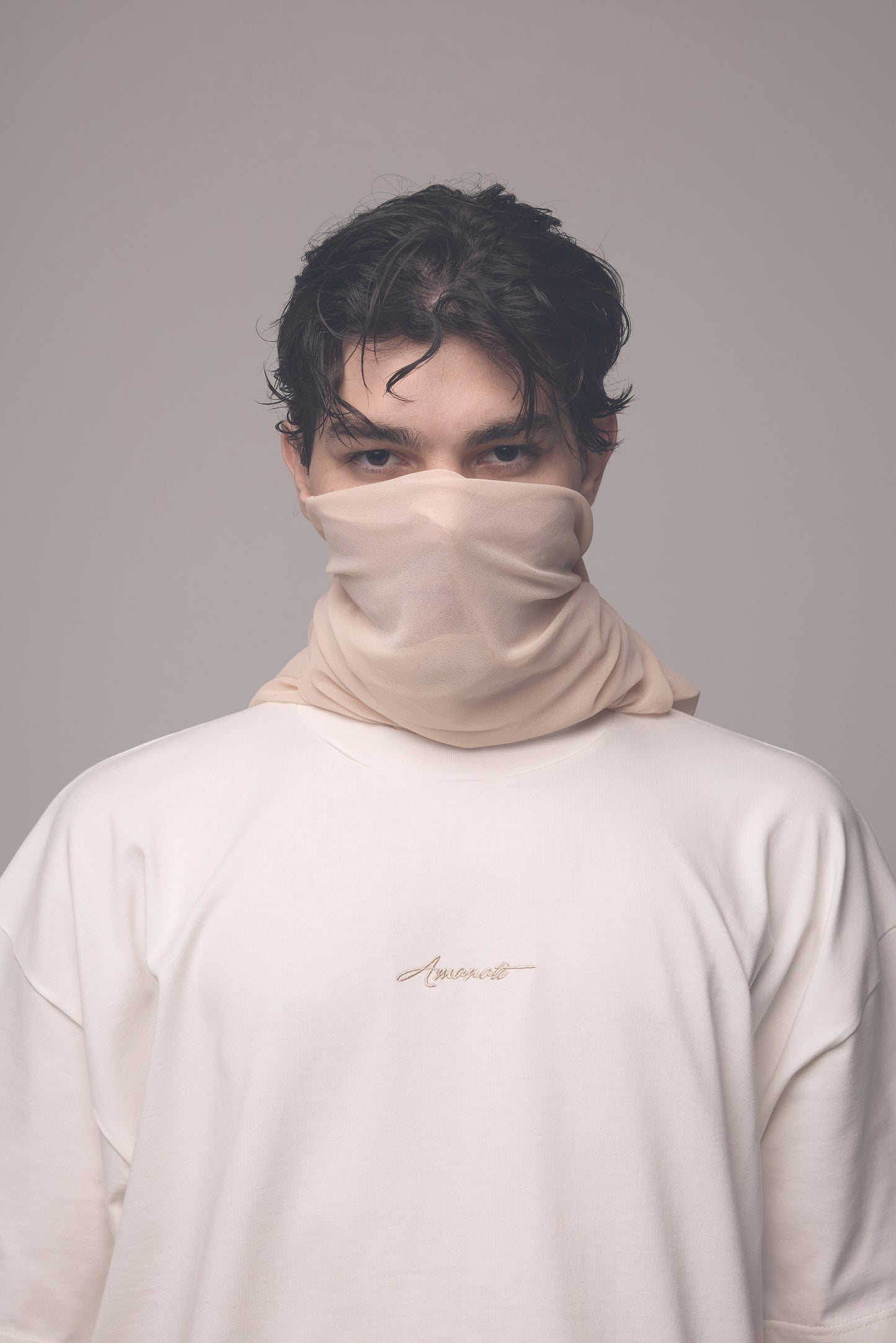 Oversized T-Shirt — Omen Sigils SS26 — Off White