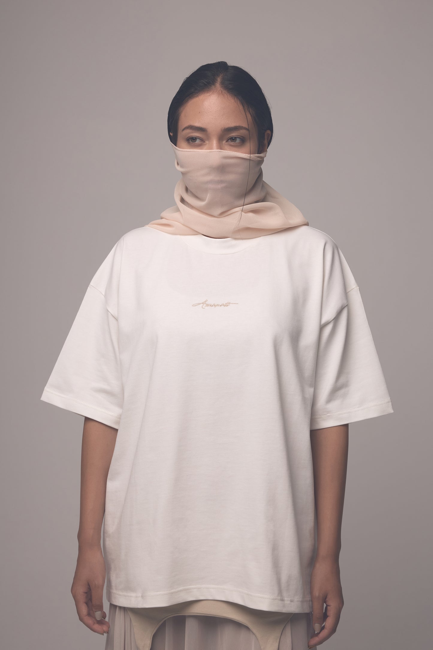 Oversized T-Shirt — Omen Sigils SS26 — Off White